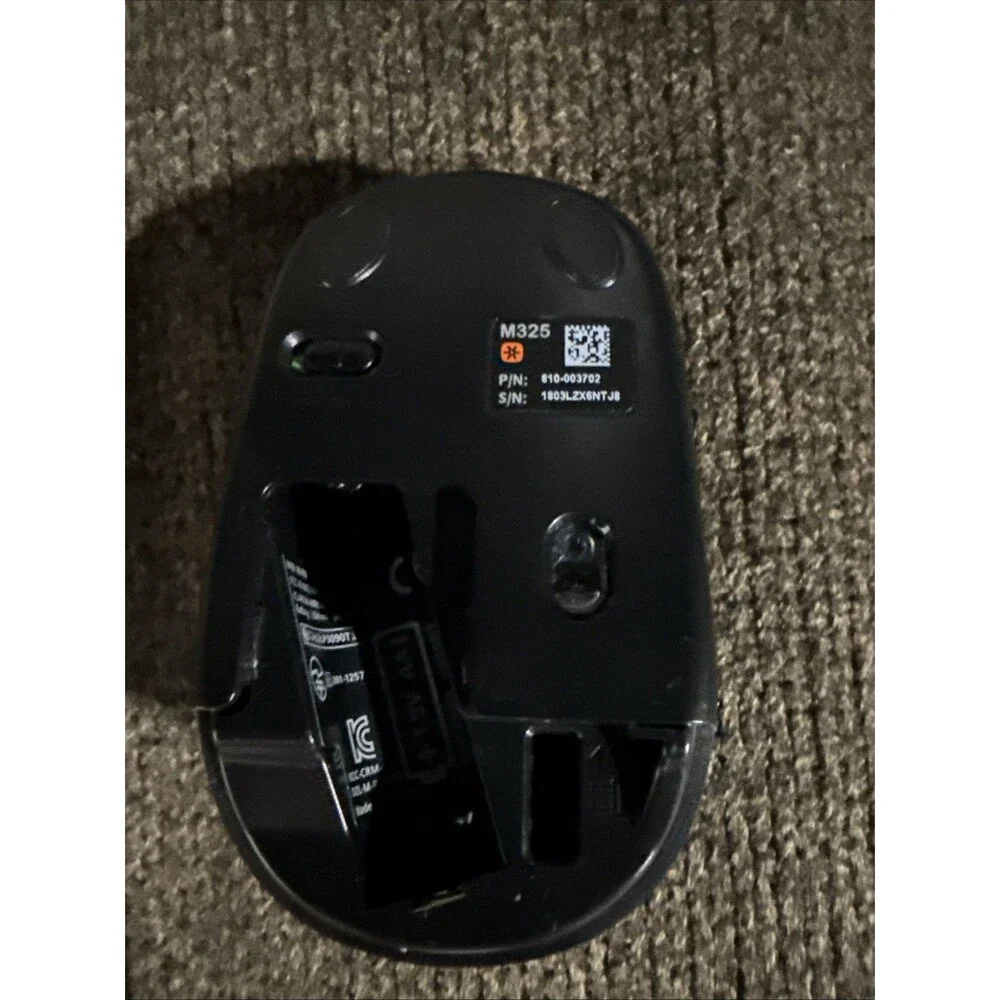 Logitech M325 Wireless Mouse - Gray